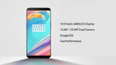 Безрамочный Oneplus 5T представлен официально