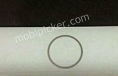 iPhone 7 с сенсорной кнопкой Home засветился на фото