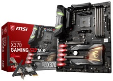 MSI вывела на рынок геймерскую плату X370 Gaming M7 ACK