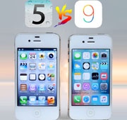 iOS 5 «порвала» iOS 9.3.3 в тесте на быстродействие