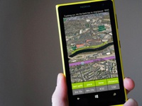 "Живой" GPS-трекер продемонстрирован на экране блокировки WP 8.1