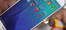 Испытания Galaxy S6: не царапается, не горит, но все же гнется