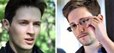 Павел Дуров и Эдвард Сноуден поспорили о безопасности Telegram и WhatsApp