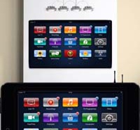 Концепт iTV с пультом управления в виде iPad