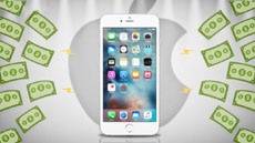 Схема Apple с 16-гигабайтными iPhone работает