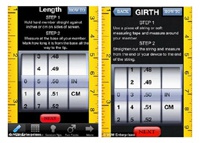 iPad приложение для определения размера презерватива