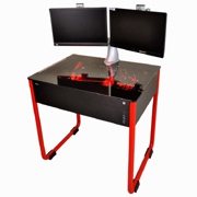 Компьютерный стол со встроенным системным блоком (Фото)