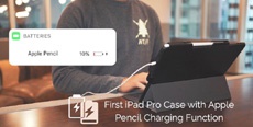 Представлен защитный чехол для iPad Pro, позволяющий заряжать Apple Pencil