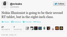 Nokia Illusionist — 8-дюймовый планшет Nokia на базе Windows RT