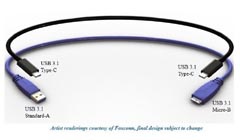 Представлен дизайн кабелей USB 3.1