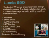 Стало известно, во сколько обойдется смартфон Lumia 650