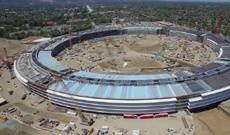 Новая штаб-квартира Apple в объективе летающего дрона