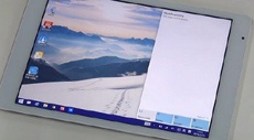 Планшет Teclast на базе ОС Windows 10 заснят на видео