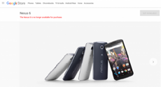 Google прекратила продажи смартфона Nexus 6