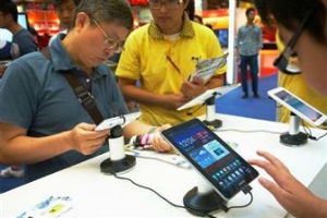 10-дюймовые планшеты Samsung продаются хуже 7-дюймовых