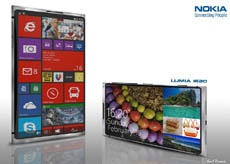 Концепт смартфона Nokia Lumia 1620 с 2K-дисплеем и 3 Гбайт ОЗУ