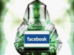 В фейсбуке вирусный обвал