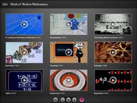 История математики в виде культовой инфографики 60-х для Ipad (Фото)