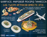 Онлайн-шутер Warface установил рекорд Гиннесса