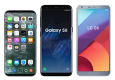 LG и Samsung готовят к выходу iPhone 8 новые модели флагманских смартфонов