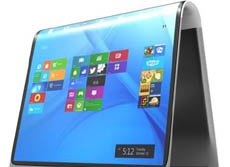 Представлен концепт гибридного планшета и ноутбука в гибком корпусе