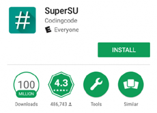 «Суперпользовательское» приложение SuperSU перешагнуло отметку в 100 миллионов загрузок