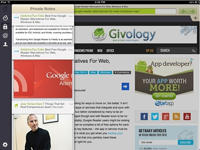 «Социальный» браузер для планшетов iPad