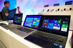 Поставки 15-дюймовых лэптопов падают, но 11-дюймовых - растут