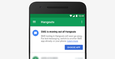 Google лишила приложение Hangouts поддержки SMS