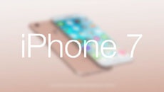 Фотография корпуса iPhone 7 в цвете «розовое золото»