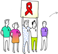 Открыта благотворительная доменная зона .HIV