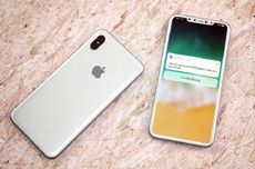 На фото упаковки iPhone 8 видна двойная вертикальная камера