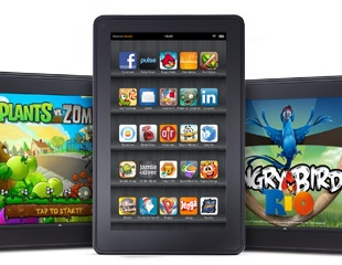 Amazon выпустит три новые модели Kindle Fire 2