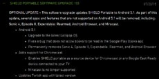 NVIDIA SHIELD Portable получает Android 5.1 и лишается Sonic 4