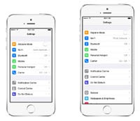 Как выглядят приложения на 4,7-дюймовом iPhone 6