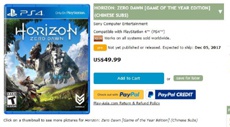 Horizon Zero Dawn получит GOTY-издание
