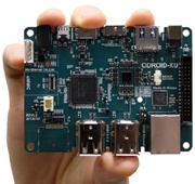 Миникомпьютер ODROID-XU с 8 процессорами