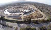"Космическую штаб-квартиру" Apple сняли с помощью дрона