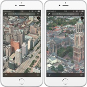 Apple добавила 3D-режим Flyover для карт 11 городов США и Европы