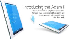 Странный планшет с информационным дисплеем на одной из граней