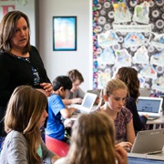 iPad не может противостоять «хромбукам» в школах