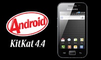 Android 4.4 для Samsung Galaxy Ace, Fit, Mini и Gio