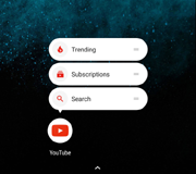 YouTube для Android получило поддержку быстрых ярлыков и круглую иконку