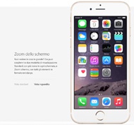 На iPhone 6 и iPhone 6 Plus можно масштабировать иконки на домашнем экране