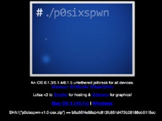 Вышел непривязанный джейлбрейк для iOS 6.1.3-6.1.5