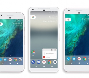 Google Pixel XL на очередных качественных рендерах