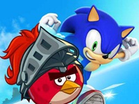Angry Birds залетели в Sonic Dash