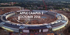 Опубликовано новое видео с места строительства футуристического кампуса Apple