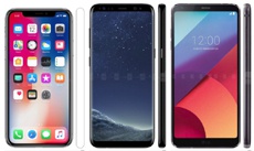 Благодаря iPhone X доля смартфонов с экранами OLED в следующем году вырастет до 33%