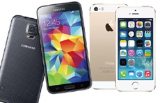 Samsung Galaxy S5 уступает по производительности iPhone 5s и HTC One M8